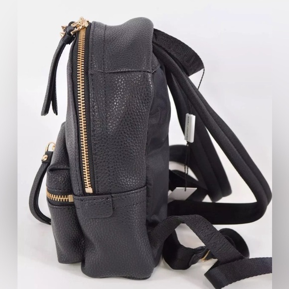 Marc Jacobs New Mini Pebbled Black Leather Adjustable Backpack Purse - Picture 7 of 15
